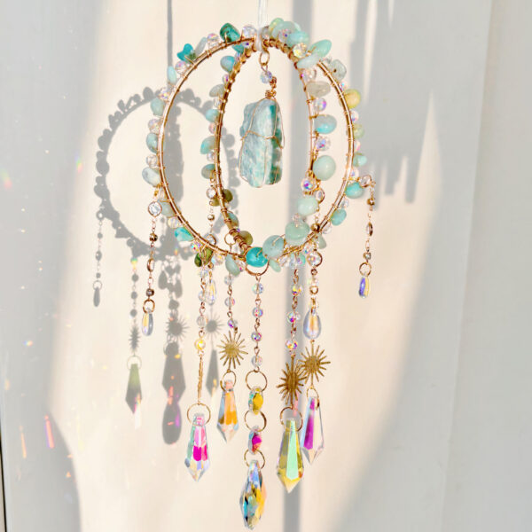 Crystal Wind Chime Sun Catcher