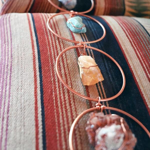 7 Chakras Natural Crystals Healing Stones Home Decor Luxury - Image 3